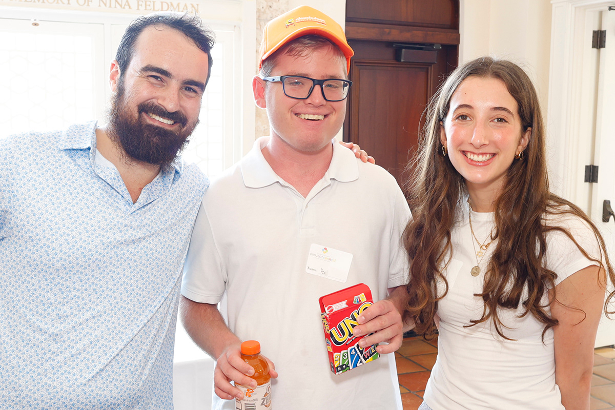 Edie with Project Connect participants