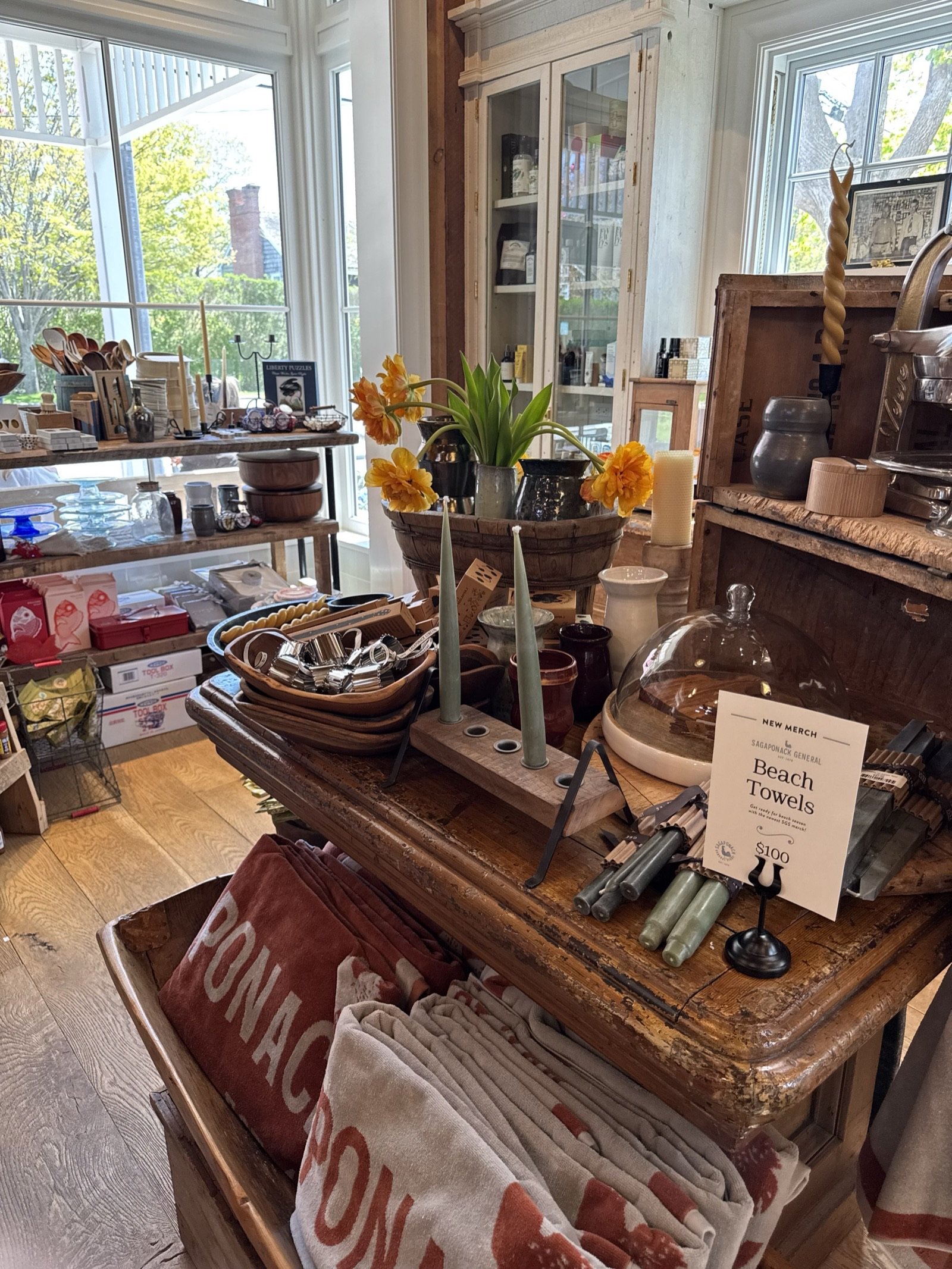 Sagaponack General Store display